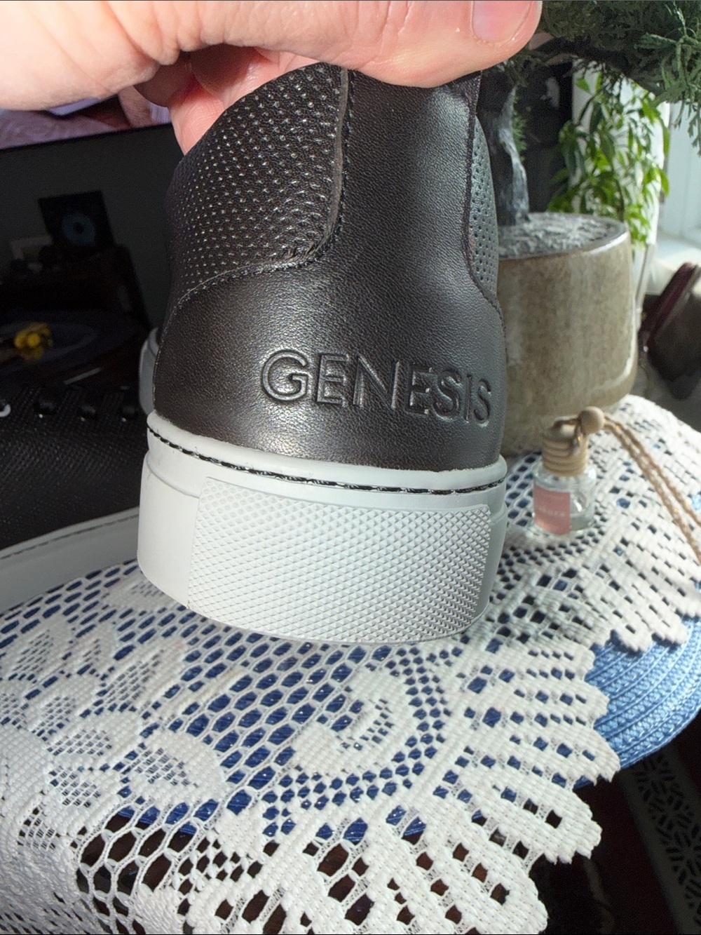 AETHER Genesis Leather Sneakers Men's US 10.5 EU 43 NWT Box Dust Bag - Picture 6 of 11